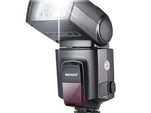Neewer TT560 Flash Speedlite لكاميرات Canon Nikon Panasonic Olympus Pentax وكاميرات DSLR الأخرى كاميرات رقمية مع منفذ قياسي ساخن