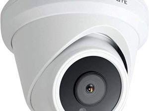ONWOTE 4K 8MP UltraHD PoE IP Security Camera Turret ، AI Human Vehicle Detection ، 3840x2144 8.23 ميجابكسل ، التقاط صوت فيديو ، داخلي / خارجي ، 100ft IR ، زاوية رؤية واسعة ، IP66 ، إضافة على الكاميرا