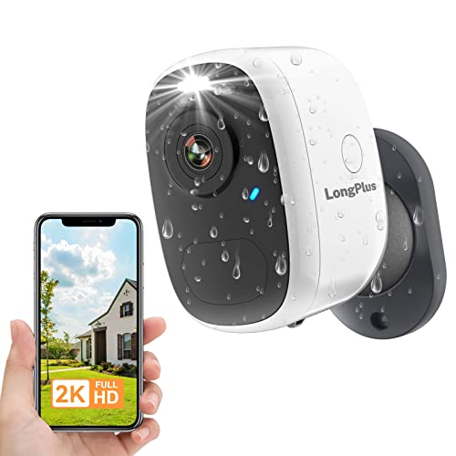 كاميرا مراقبة لاسلكية LongPlus 4MP خارجية ، كاميرا واي فاي تعمل بالبطارية قابلة لإعادة الشحن لنظام كاميرا أمن الوطن ، كشف حركة AI PIR ، إنذار صفارة الإنذار ، رؤية ليلية ملونة ، تحدث ثنائي الاتجاه كاميرا مراقبة لاسلكية LongPlus 4MP خارجية ، كاميرا واي فاي تعمل بالبطارية قابلة لإعادة الشحن لنظام كاميرا أمن الوطن ، كشف حركة AI PIR ، إنذار صفارة الإنذار ، رؤية ليلية ملونة ، تحدث ثنائي الاتجاه