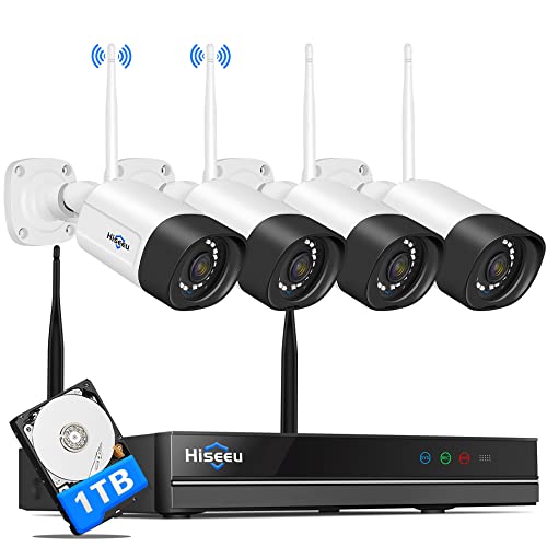 【شبكة Wi-Fi مزدوجة ، صوت ثنائي الاتجاه ، نظام كاميرا أمان واي فاي 2K ، 3 ميجابكسل ، 8CH NVR قابلة للتوسيع ، محرك أقراص ثابت 1 تيرابايت ، أسلاك طاقة 12 فولت تيار مستمر ، جهاز تحكم عن بعد للكمبيوتر المحمول والكمبيوتر الشخصي ، IP66 مقاوم للماء ، تنبيه الحركة ، التوصيل والتشغيل ، تسجيل الحركة 24/7 【شبكة Wi-Fi مزدوجة ، صوت ثنائي الاتجاه ، نظام كاميرا أمان واي فاي 2K ، 3 ميجابكسل ، 8CH NVR قابلة للتوسيع ، محرك أقراص ثابت 1 تيرابايت ، أسلاك طاقة 12 فولت تيار مستمر ، جهاز تحكم عن بعد للكمبيوتر المحمول والكمبيوتر الشخصي ، IP66 مقاوم للماء ، تنبيه الحركة ، التوصيل والتشغيل ، تسجيل الحركة 24/7