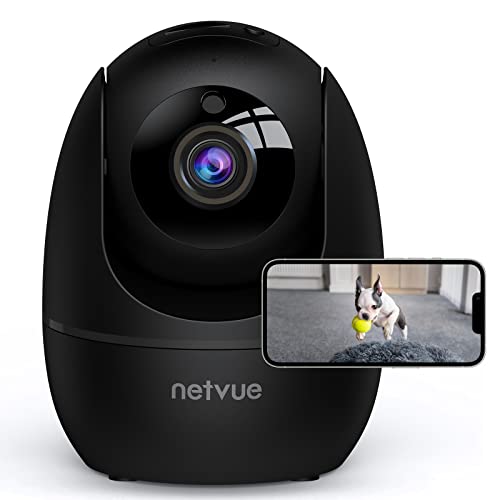 كاميرا NETVUE الداخلية ، 1080P FHD 2.4GHz واي فاي كاميرا الحيوانات الأليفة ، كاميرا منزلية للحيوانات الأليفة / الأطفال ، كاميرا الكلب صوتي ثنائي الاتجاه ، كاميرا مراقبة داخلية للرؤية الليلية ، كشف الإنسان بالذكاء الاصطناعي ، التخزين السحابي / بطاقة TF ، أسود كاميرا NETVUE الداخلية ، 1080P FHD 2.4GHz واي فاي كاميرا الحيوانات الأليفة ، كاميرا منزلية للحيوانات الأليفة / الأطفال ، كاميرا الكلب صوتي ثنائي الاتجاه ، كاميرا مراقبة داخلية للرؤية الليلية ، كشف الإنسان بالذكاء الاصطناعي ، التخزين السحابي / بطاقة TF ، أسود