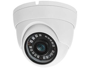 2 ميجابكسل 1080P 180 درجة زاوية عرض بانورامية فائقة الاتساع بزاوية عين السمكة قبة مقلة العين HD كاميرا خارجية للأمن الخارجي (رباعية 4 في 1 HD-CVI / TVI / AHD / تناظري) ، رؤية ليلية 65 قدمًا ، غلاف معدني
