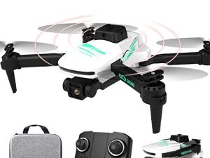 طائرة بدون طيار TizzyToy مزودة بكاميرا 4K ، طائرات بدون طيار للكبار ، مروحية كوادكوبتر WiFi FPV RC مع التحكم بالإيماءات ، هدايا ألعاب طائرات بدون طيار صغيرة قابلة للطي ثلاثية الأبعاد للمبتدئين ، طائرة بدون طيار مع مصابيح LED ، وضع مقطوع الرأس ، وضع بدء مفتاح واحد