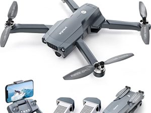 طائرات SYMA X500Pro GPS بدون طيار مع كاميرا 4K UHD للبالغين ، وطائرة رباعية RC مع وقت طيران لمدة 50 دقيقة ، وموتور بدون فرش ، وناقل حركة 5G FPV ، واتبعني ، وإرجاع تلقائي للمنزل ، وحقيبة حمل مرفقة
