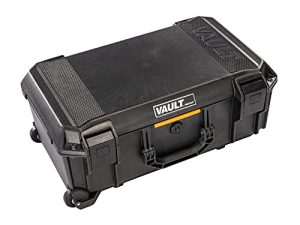 Vault by Pelican - حقيبة v525 مع فواصل مبطنة للكاميرا والطائرة بدون طيار والمعدات والإلكترونيات والعتاد (أسود)
