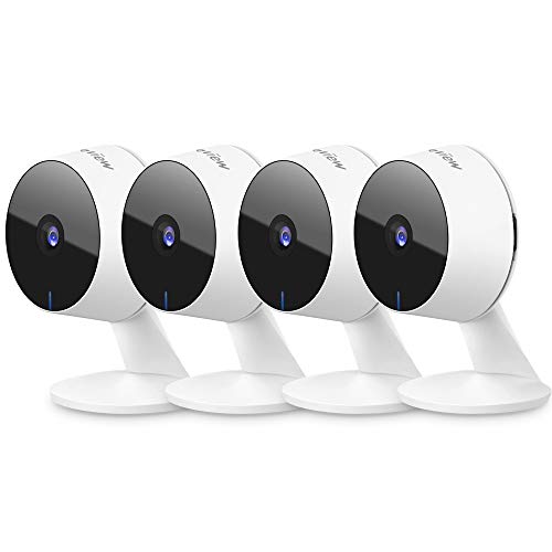 كاميرات مراقبة LaView 4 قطع ، كاميرا مراقبة منزلية داخلية 1080 بكسل ، كاميرات Wi-Fi سلكية للحيوانات الأليفة ، كشف الحركة ، صوت ثنائي الاتجاه ، رؤية ليلية ، تطبيق هاتف ، تعمل مع Alexa و iOS و Android والوصول إلى الويب كاميرات مراقبة LaView 4 قطع ، كاميرا مراقبة منزلية داخلية 1080 بكسل ، كاميرات Wi-Fi سلكية للحيوانات الأليفة ، كشف الحركة ، صوت ثنائي الاتجاه ، رؤية ليلية ، تطبيق هاتف ، تعمل مع Alexa و iOS و Android والوصول إلى الويب