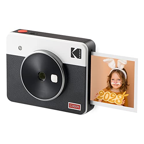 كاميرا Kodak Mini Shot 3 Retro 3x3 بوصة محمولة لاسلكية فورية وطابعة صور ، متوافقة مع iOS ، Android و Bluetooth ، تقنية Real Photo HD 4Pass واللمسات النهائية المصقولة ، جودة ممتازة - أبيض كاميرا Kodak Mini Shot 3 Retro 3x3 بوصة محمولة لاسلكية فورية وطابعة صور ، متوافقة مع iOS ، Android و Bluetooth ، تقنية Real Photo HD 4Pass واللمسات النهائية المصقولة ، جودة ممتازة - أبيض