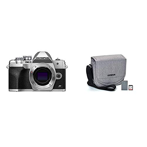 هيكل كاميرا OM Digital Solutions OM-D E-M10 Mark IV الفضي مع طقم أوليمبوس للمبتدئين هيكل كاميرا OM Digital Solutions OM-D E-M10 Mark IV الفضي مع طقم أوليمبوس للمبتدئين