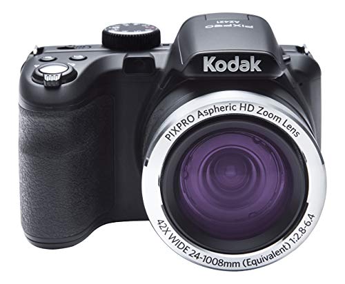 كاميرا Kodak PIXPRO Astro Zoom AZ421-BK الرقمية بدقة 16 ميجابكسل مع زووم بصري 42X وشاشة LCD 3 بوصة (أسود) (مجدد) كاميرا Kodak PIXPRO Astro Zoom AZ421-BK الرقمية بدقة 16 ميجابكسل مع زووم بصري 42X وشاشة LCD 3 بوصة (أسود) (مجدد)
