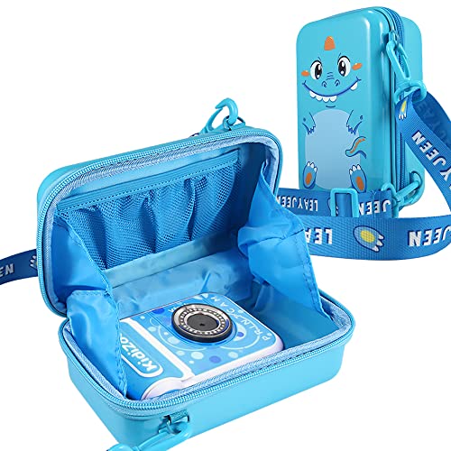 جراب كاميرا فورية للأطفال من Leayjeen متوافق مع VTech KidiZoom Printcam / Dragon Touch وكاميرا رقمية فورية للأطفال (جراب فقط) (أزرق) جراب كاميرا فورية للأطفال من Leayjeen متوافق مع VTech KidiZoom Printcam / Dragon Touch وكاميرا رقمية فورية للأطفال (جراب فقط) (أزرق)