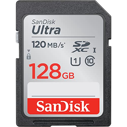 بطاقة ذاكرة SanDisk Ultra SDXC UHS-I بسعة 128 جيجا بايت - 120 ميجا بايت / ثانية ، C10 ، U1 ، Full HD ، بطاقة SD - SDSDUN4-128G-GN6IN بطاقة ذاكرة SanDisk Ultra SDXC UHS-I بسعة 128 جيجا بايت - 120 ميجا بايت / ثانية ، C10 ، U1 ، Full HD ، بطاقة SD - SDSDUN4-128G-GN6IN
