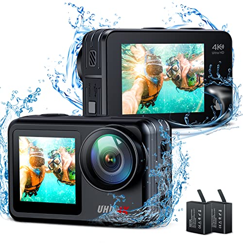 كاميرا CAMWORLD المقاومة للماء 4K 131FT تحت الماء ، جسم الكاميرا مقاوم للماء ، شاشة LCD أمامية وشاشات خلفية تعمل باللمس ، صور 20 ميجابكسل ، EIS مضاد للاهتزاز ، زاوية عريضة 170 درجة ، واي فاي وجهاز تحكم عن بعد كاميرا CAMWORLD المقاومة للماء 4K 131FT تحت الماء ، جسم الكاميرا مقاوم للماء ، شاشة LCD أمامية وشاشات خلفية تعمل باللمس ، صور 20 ميجابكسل ، EIS مضاد للاهتزاز ، زاوية عريضة 170 درجة ، واي فاي وجهاز تحكم عن بعد