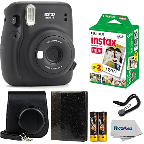 فوجي فيلم إنستاكس ميني 11 كاميرا فورية موكا رمادي | فيلم Instax Mini Twin Pack | ألبوم الصور اللامع يحمل 64 صورة | حالة رائعة | قماش فوجي فيلم إنستاكس ميني 11 كاميرا فورية موكا رمادي | فيلم Instax Mini Twin Pack | ألبوم الصور اللامع يحمل 64 صورة | حالة رائعة | قماش