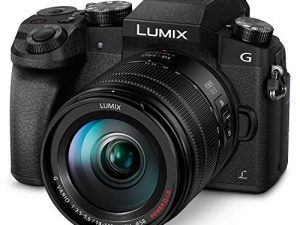 كاميرا باناسونيك LUMIX G7 4K بدون مرآة ، مع عدسة 14-140mm Power OIS ، 16 ميجابكسل ، شاشة لمس 3 بوصة ، DMC-G7HK (أسود أمريكي)